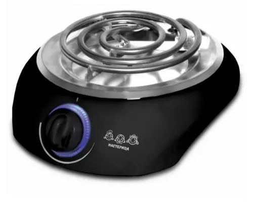Настольная плита Мастерица ES-0101 черный