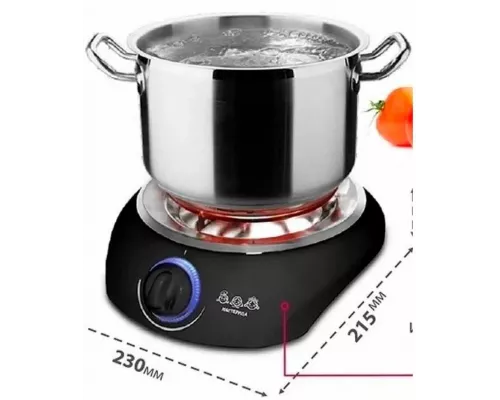 Настольная плита Мастерица ES-0101 черный