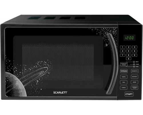 Микроволновая печь Scarlett SC-MW9020S09D (черный) Микроволновая печь Scarlett SC-MW9020S09D (черный)