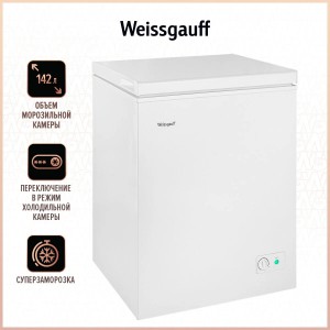 Морозильник Weissgauff WFH-150 МС