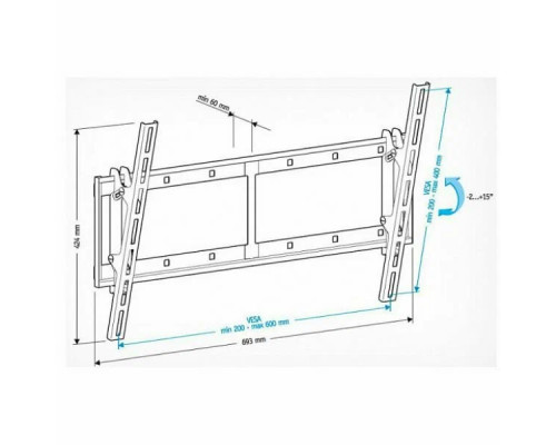 Кронштейн HOLDER LCD-T6606-B