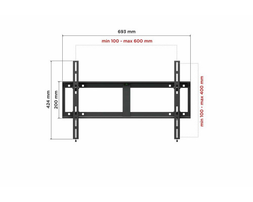 Кронштейн HOLDER LCD-T6606-B