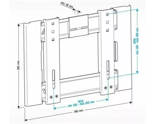 Кронштейн Holder LCD-T2611-B