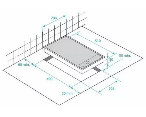 Варочная поверхность Beko HDCE 32200 X