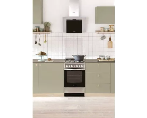 Вытяжка Indesit IHVP 6.4 LL K черный/нержавеющая сталь