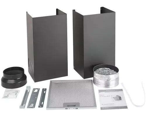 Вытяжка KRONA Talli 900 inox/black glass 3P