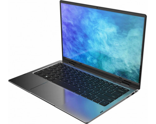 Ноутбук HIPER H1306O582DM SLIM 360 13.3"(FHD IPS)/Touch/Intel Core i5 1235U/8192Mb/256SSD/noDVD/Intel UHD Graphics/Cam/WiFi/38WHr/war 1y/1.26kg/Silver/DOS