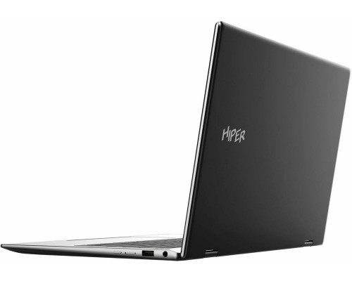 Ноутбук HIPER H1306O582DM SLIM 360 13.3"(FHD IPS)/Touch/Intel Core i5 1235U/8192Mb/256SSD/noDVD/Intel UHD Graphics/Cam/WiFi/38WHr/war 1y/1.26kg/Silver/DOS