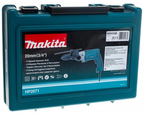 Дрель ударная Makita HP2071 БЗП 1010Вт