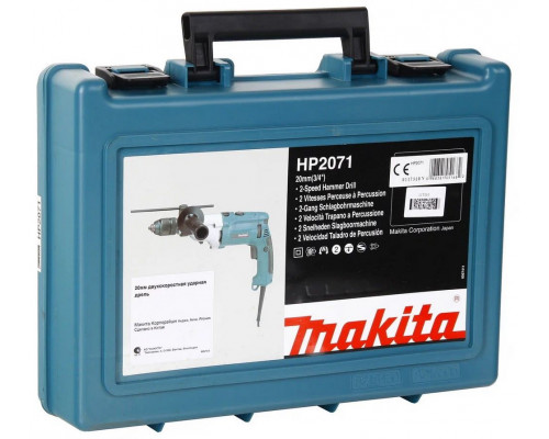 Дрель ударная Makita HP2071 БЗП 1010Вт