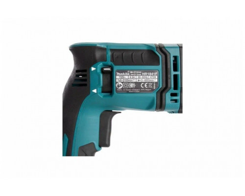 Перфоратор MAKITA HR1841F  SDS+, 470Вт, 2 реж, 1.4 Дж, 0-4800у\м, 0-2100 об\мин 2.6 кг