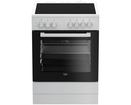 Плита стеклокерамическая BEKO FSE67100GWS белый