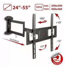 Кронштейн Arm media LCD-415 black
