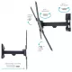 Кронштейн Kromax ATLANTIS-10 grey