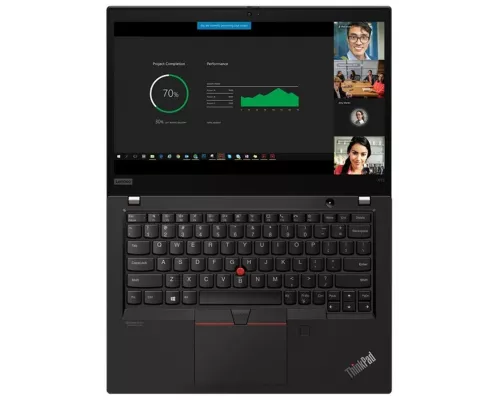 Ноутбук Lenovo 20T3A0CSCD ThinkPad X13 G1 13.3" Intel Core i5-10210U/8Gb/SSD512Gb/IPS/FHD/eng keyboard/NoOS/black (20T3A0CSCD) (589253)
