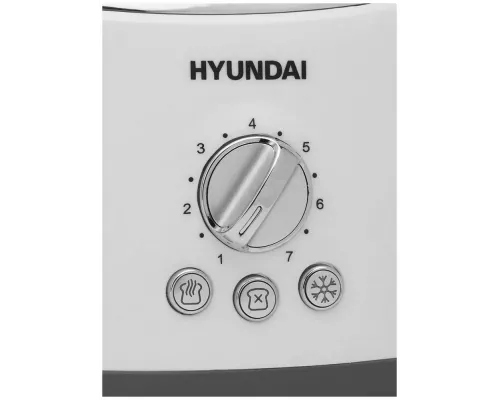 Тостер Hyundai HYT-8003 белый/серый