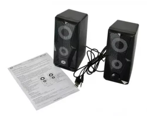 Акустическая система OKLICK OK-127 2.0 черный
