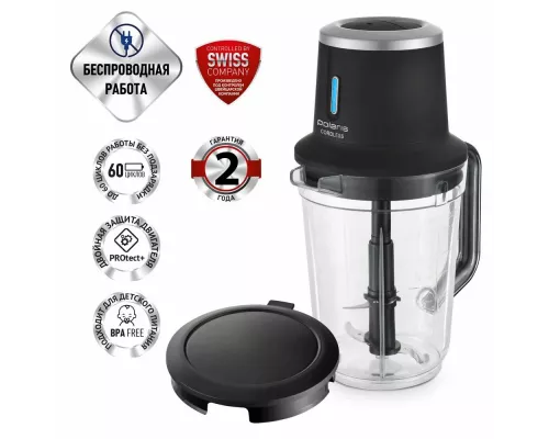 Блендер Polaris PTB 0435 CordLess черный