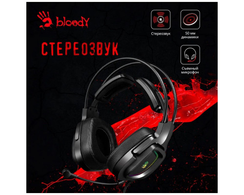 Наушники с микрофоном A4Tech Bloody G575P черный 