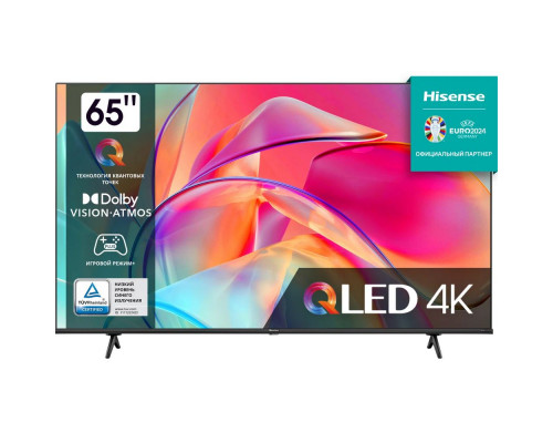 Телевизор Hisense 50E7KQ черный 