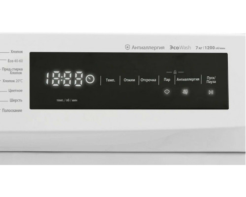 Стиральная машина DAEWOO WM712T2TWB9RU белый/черный (inverter)