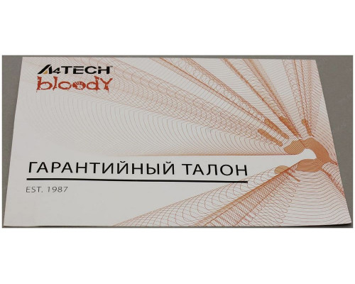 Клавиатура A4Tech Bloody Q100 черный USB Gamer 