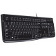 Клавиатура Logitech K120 черная