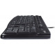 Клавиатура Logitech K120 черная