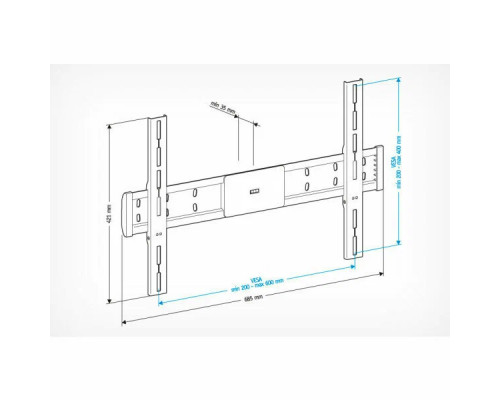 Кронштейн HOLDER LCD-F6608-B