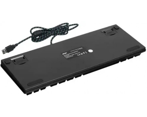 Клавиатура Acer OKW126 черный USB for gamer LED