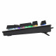 Клавиатура Acer OKW127 черный USB for gamer LED