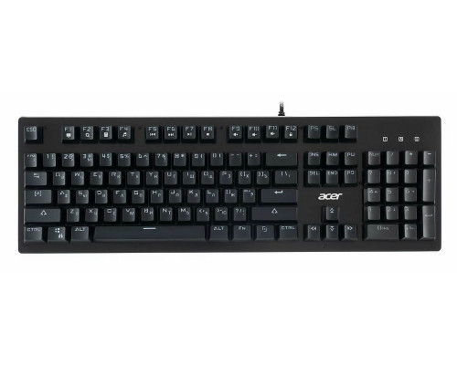 Клавиатура Acer OKW127 черный USB for gamer LED Клавиатура Acer OKW127 черный USB for gamer LED