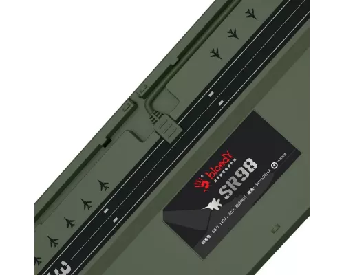 Клавиатура A4Tech Bloody S98 Aviator зеленый USB