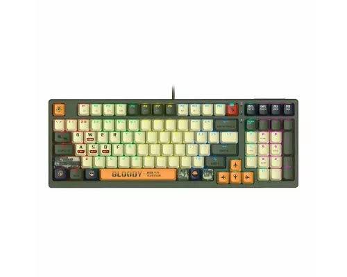 Клавиатура A4Tech Bloody S98 Aviator зеленый USB