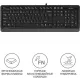 Клавиатура A4Tech Fstyler FK10 черный/серый USB Multimedia