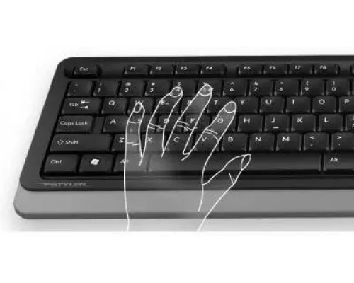 Клавиатура A4Tech Fstyler FK10 черный/серый USB Multimedia