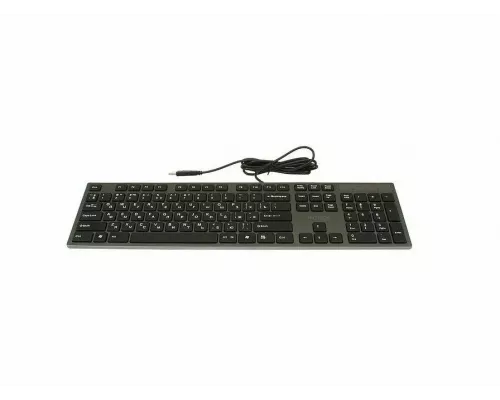 Клавиатура A4Tech KV-300H серый/черный USB slim