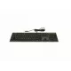 Клавиатура A4Tech KV-300H серый/черный USB slim