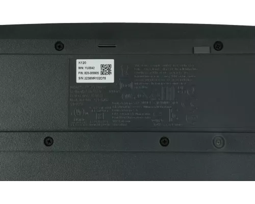 Клавиатура Logitech K120 черная