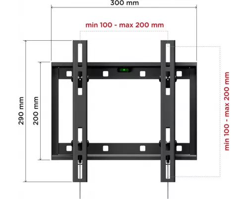 Кронштейн Holder LCD-T2609-B металлик