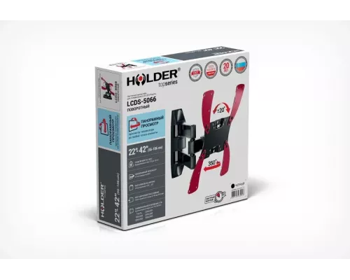Кронштейн Holder LCDS-5066 черный глянец