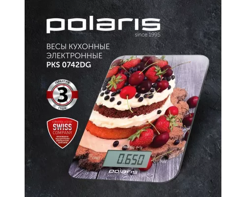 Кухонные весы Polaris PKS 0742DG