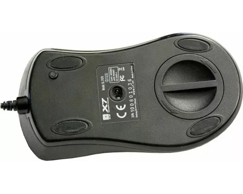 Мышь A4Tech XL-747H черный+корич USB