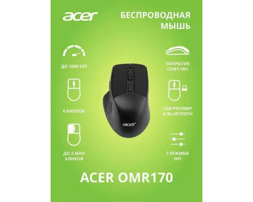 Мышь Acer OMR170 черный