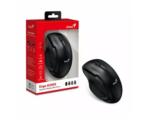 Мышь Genius Ergo 8200S чёрный