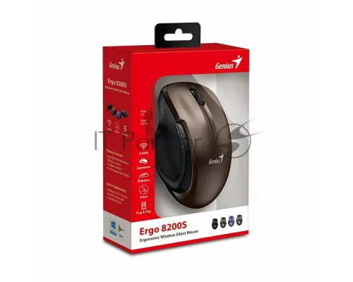 Мышь Genius Ergo 8200S Chocolate