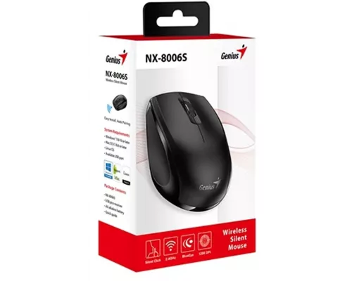Мышь Genius NX-8006S черная