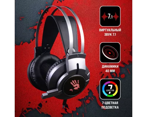 Наушники A4Tech Bloody G437 черный