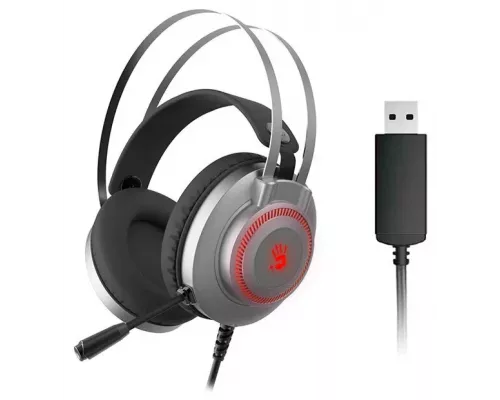 Наушники A4Tech Bloody J200S серый