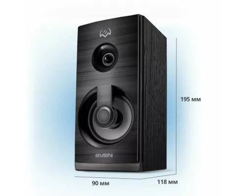 Акустическая система SVEN SPS-512 2.0 чёрные